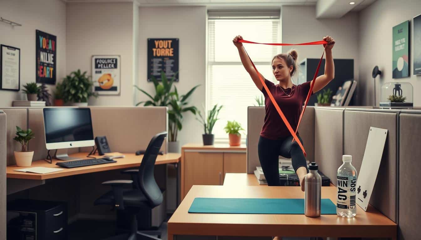 creative cubicle fitness