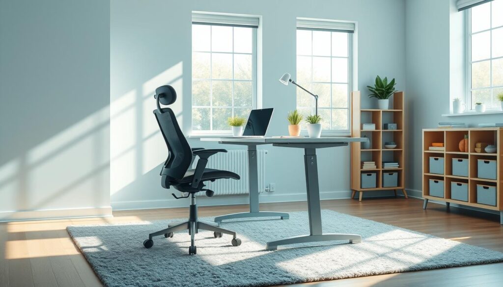 ergonomic workspace