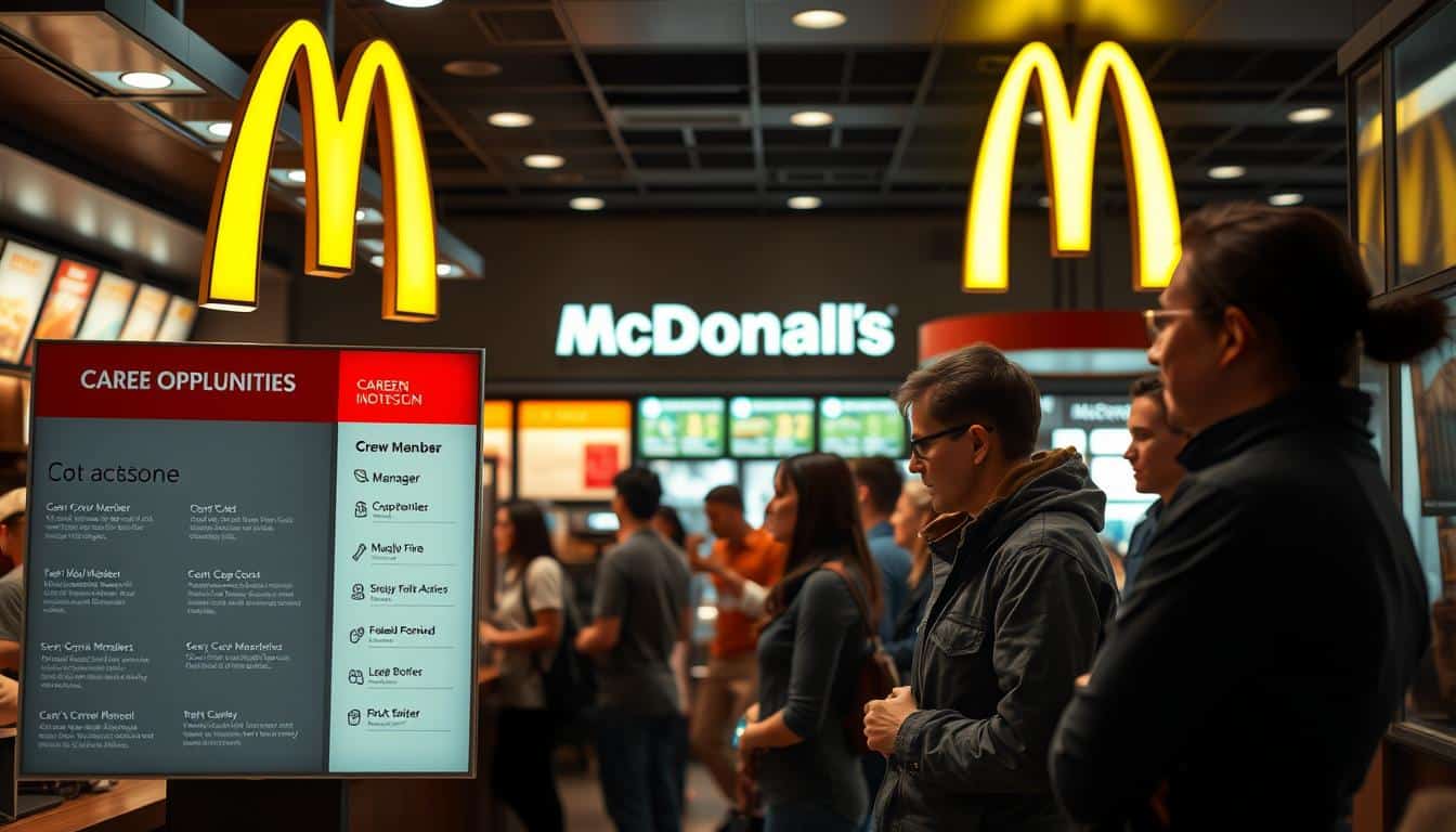 McDonald's work opportunities
