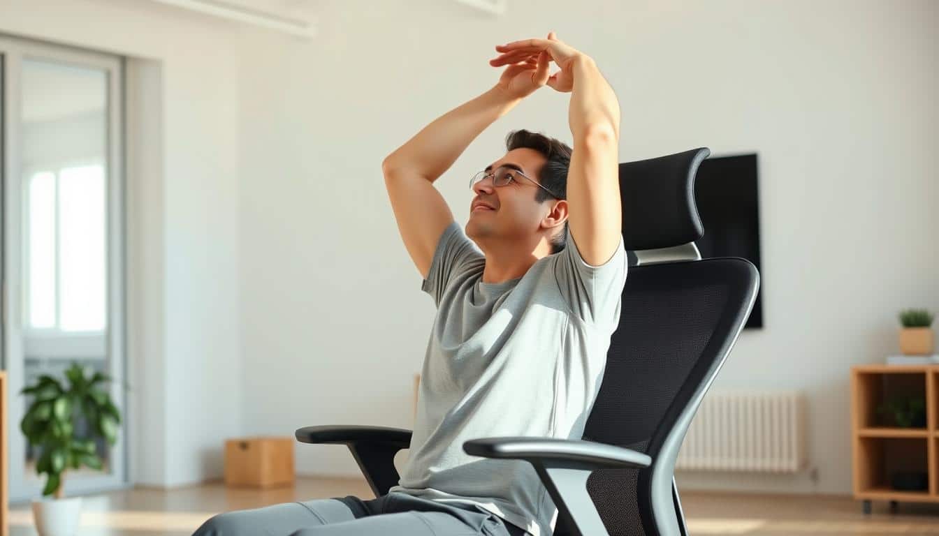 Fight sedentary lifestyle with chair stretching exercises
