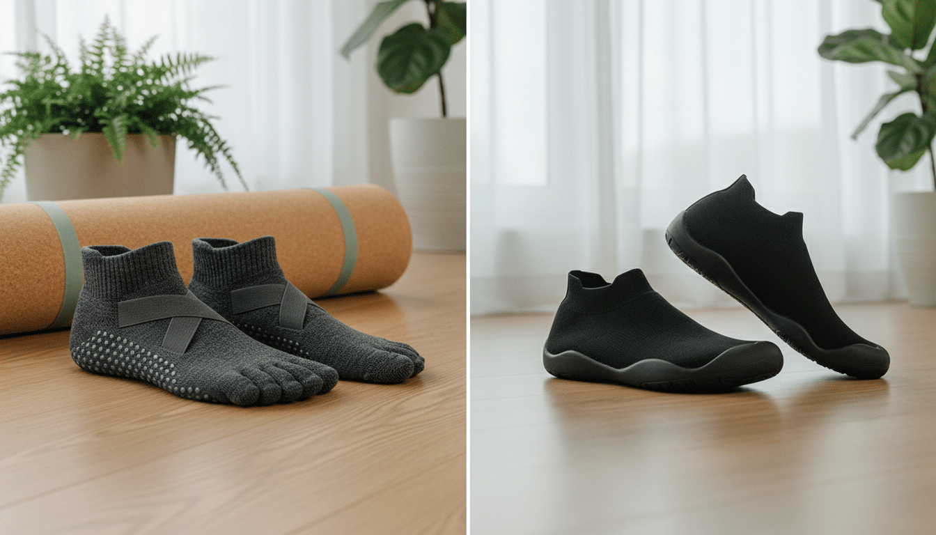 Pilates Socks vs Sock Shoes