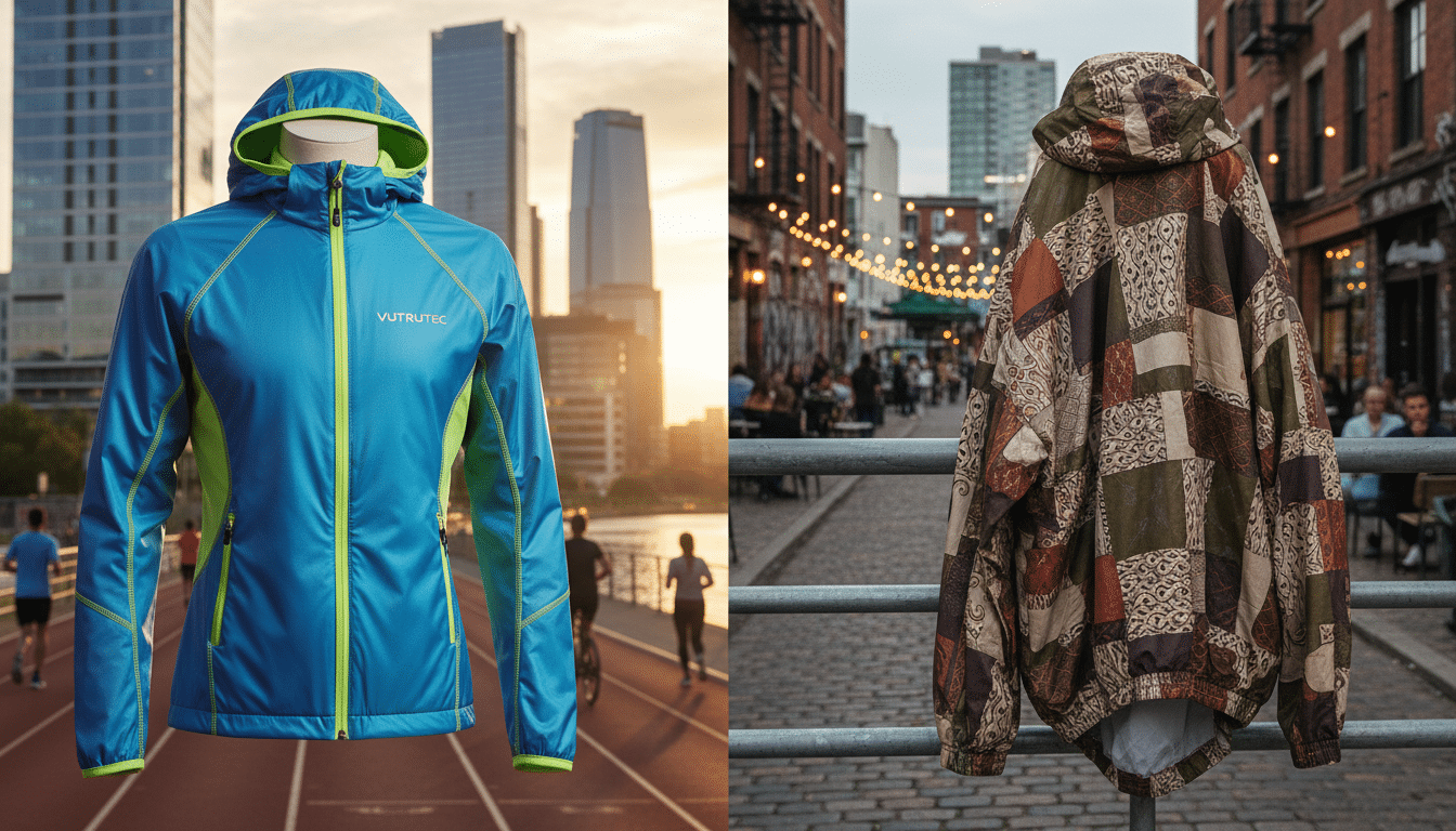 Vutru Jacket vs Windbreaker